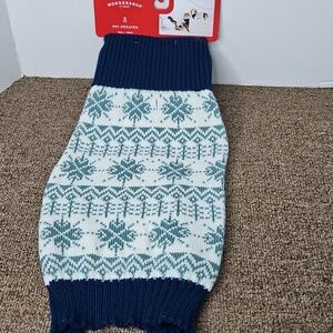 Wondershop Target Holiday Winter Sweater Sz Small Cats Dogs Up To 20lbs New NWT